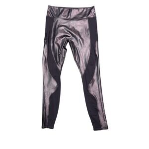 Fabletics Motion 365 Contour Highwaist Black Shine Khloe Edit Leggings NWT sz LG